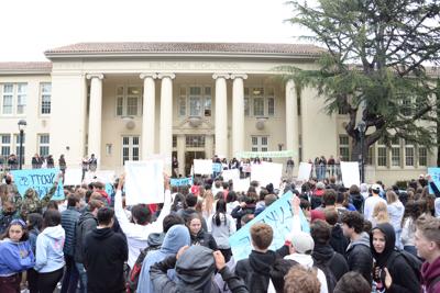 Burlingame High School walkout