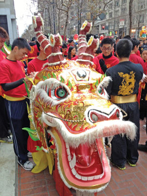 Dragon team rings in New Year: Mills High School club to perform in Millbrae and S.F. during Lunar New Year celebrations
