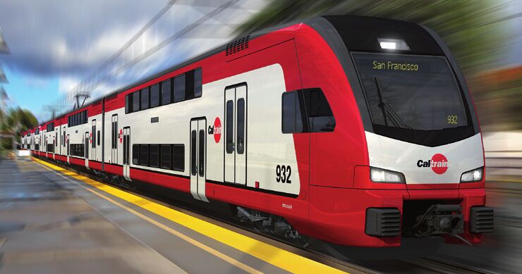 Caltrain electric hot sale