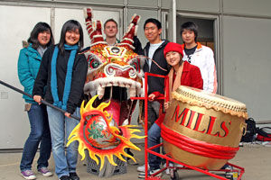 Mills' dragon tradition dances on