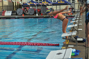 burlingame aquatic club team records