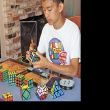 St. Petersburg teen solves Rubik's Cubes blindfolded using ancient