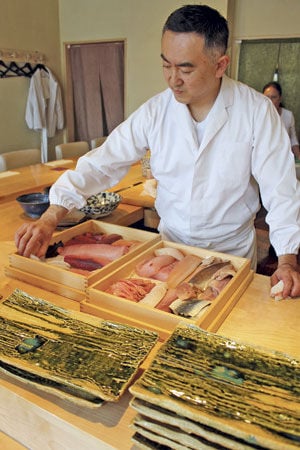 The beginning of Sushi Yoshizumi: For San Mateo chef, a Michelin star proves mastery of tradition, history and craft