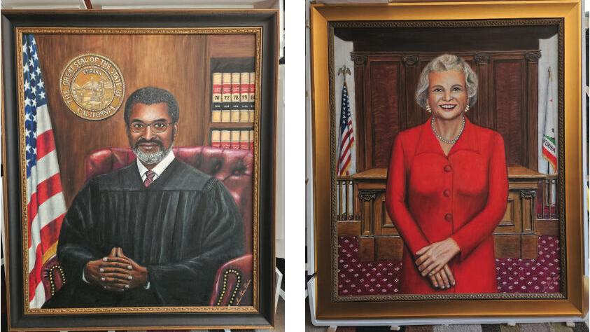 New portraits unveiled at history museum: Former Supreme Court Justice Sandra Day O’Connor and Judge Phrasel Shelton remembered for county legacy