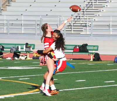 Burlingame flag football: Miranda Sibley