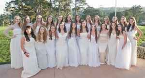 Charitable young ladies