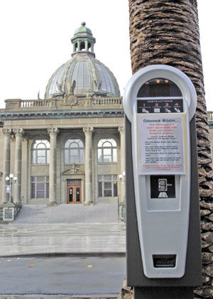 Parking meters go high-tech