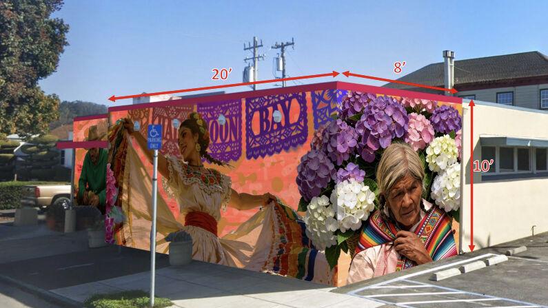 Half Moon Bay panel approves ALAS mural for downtown headquarters
