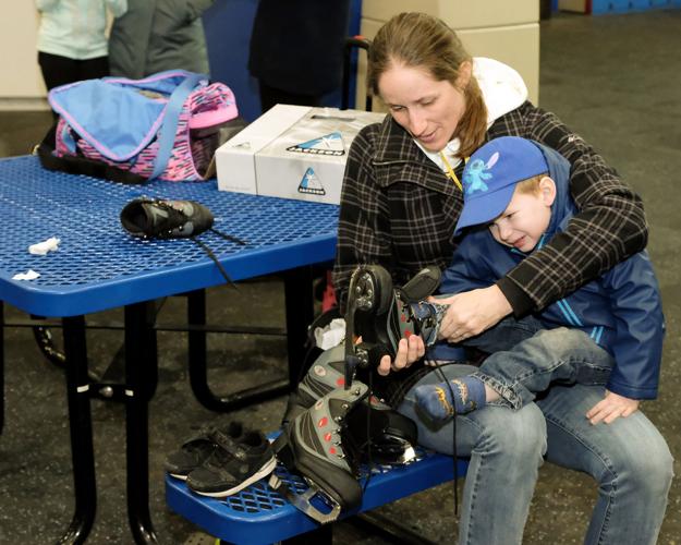 Bridgepointe ice rink in San Mateo