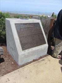A memorial to Jenny Lind disaster