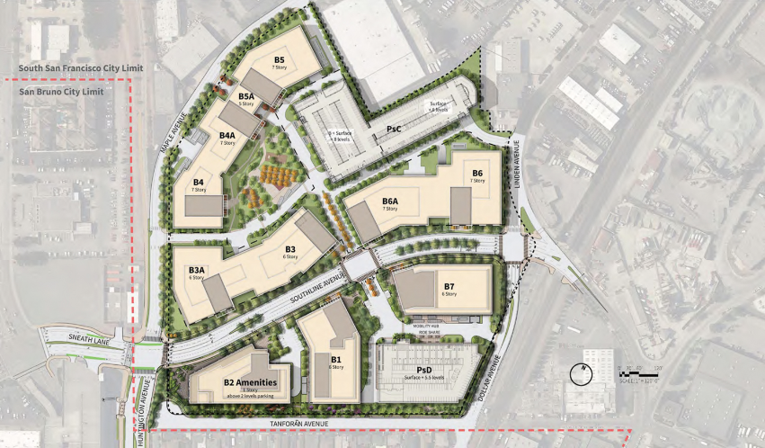 Southline project in South San Francisco