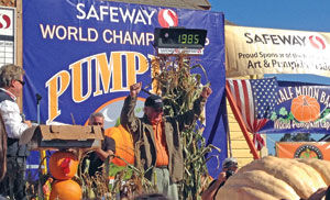 Napa sweeps Pumpkin Weigh-Off : At 1,985 pounds, gargantuan gourd takes top prize in Half Moon Bay