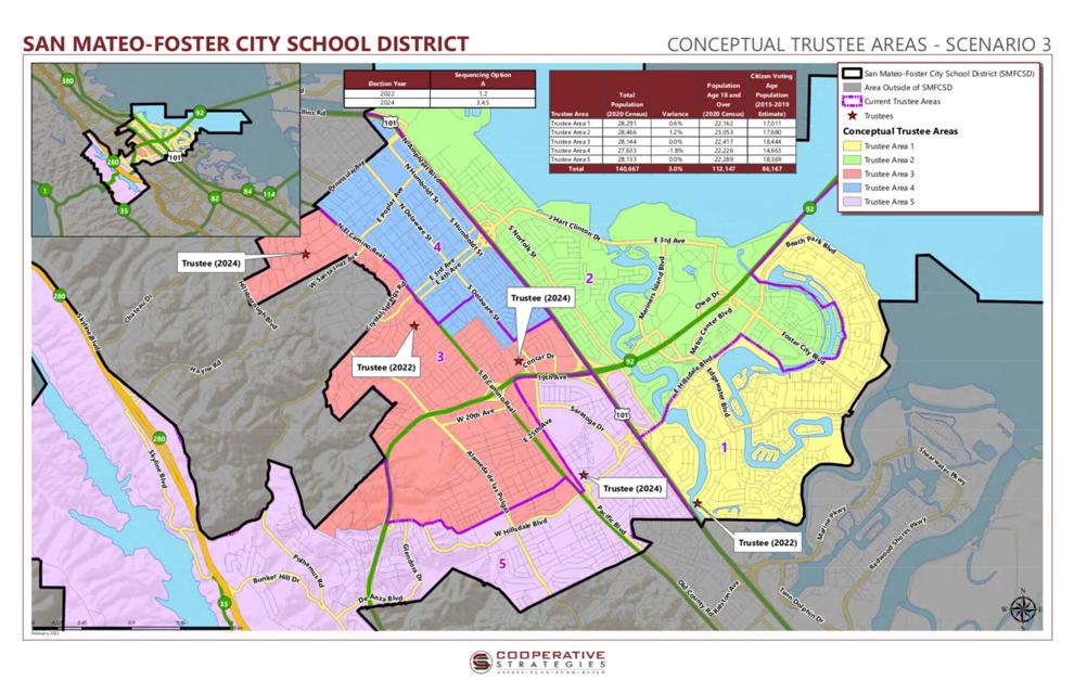 New district map for San MateoFoster City schools Local News