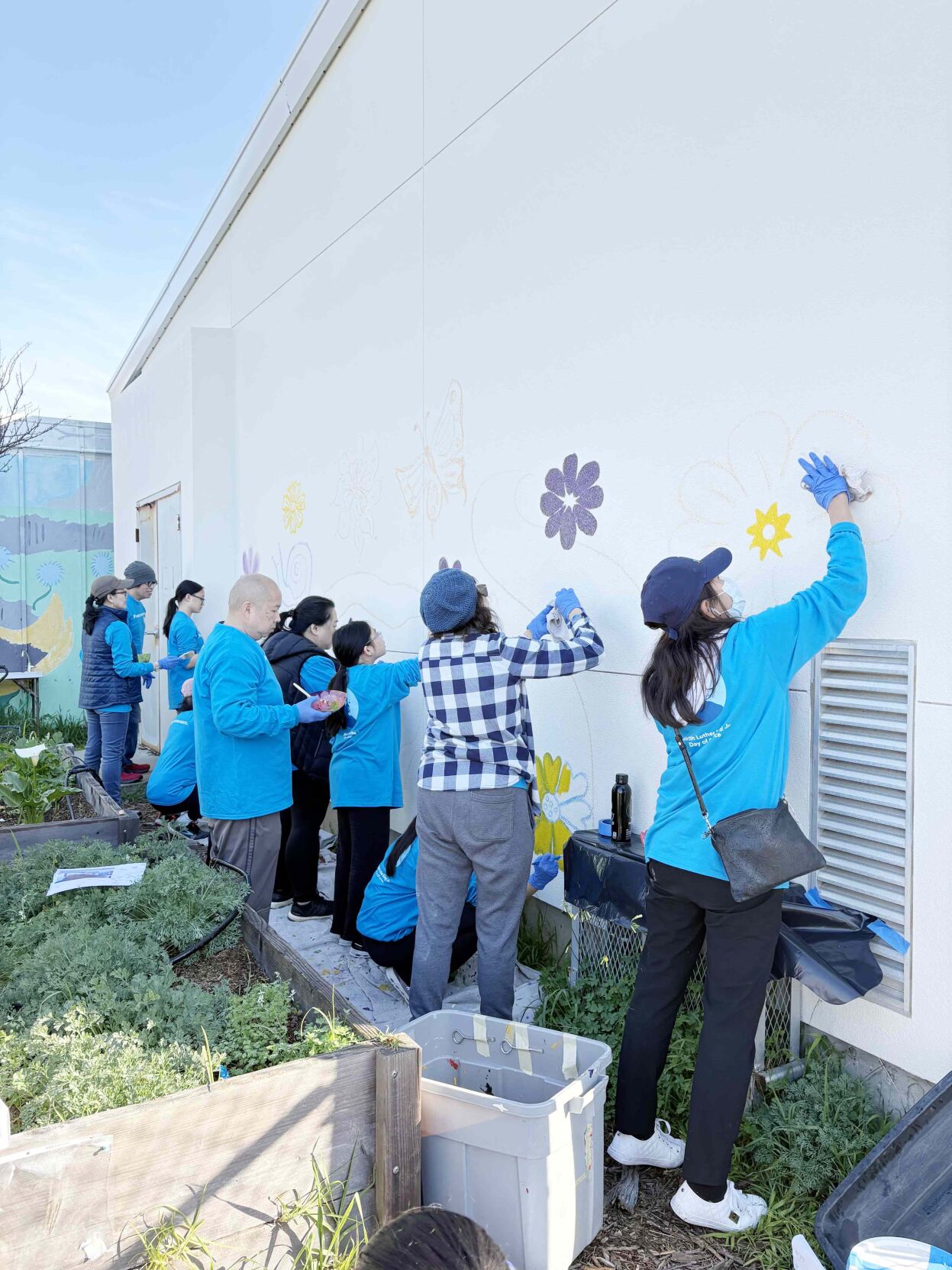 Kaiser Permanente SSF volunteers/Spruce Elementary School on MLK Day