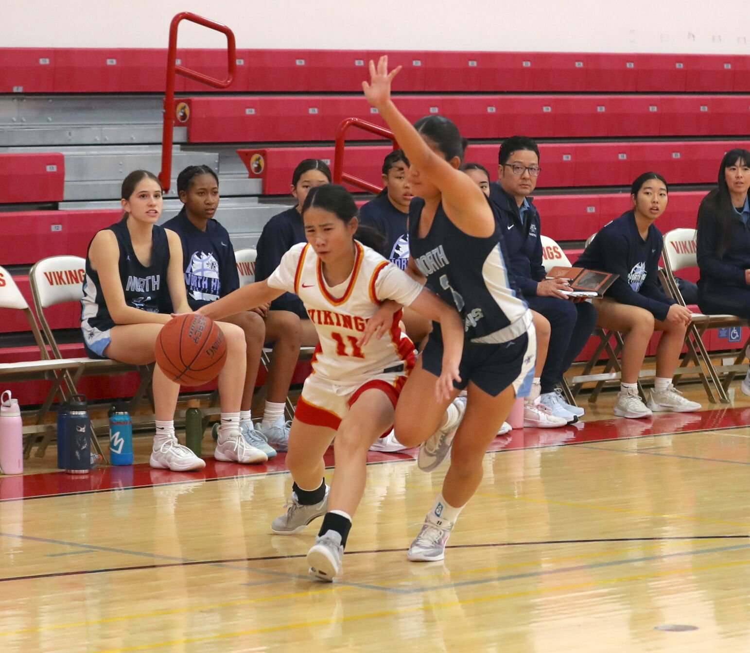 Mills basketball: Ellie Chow