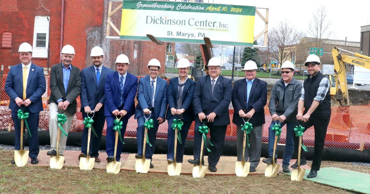 Dickinson Center breaks ground for new St. Marys building News