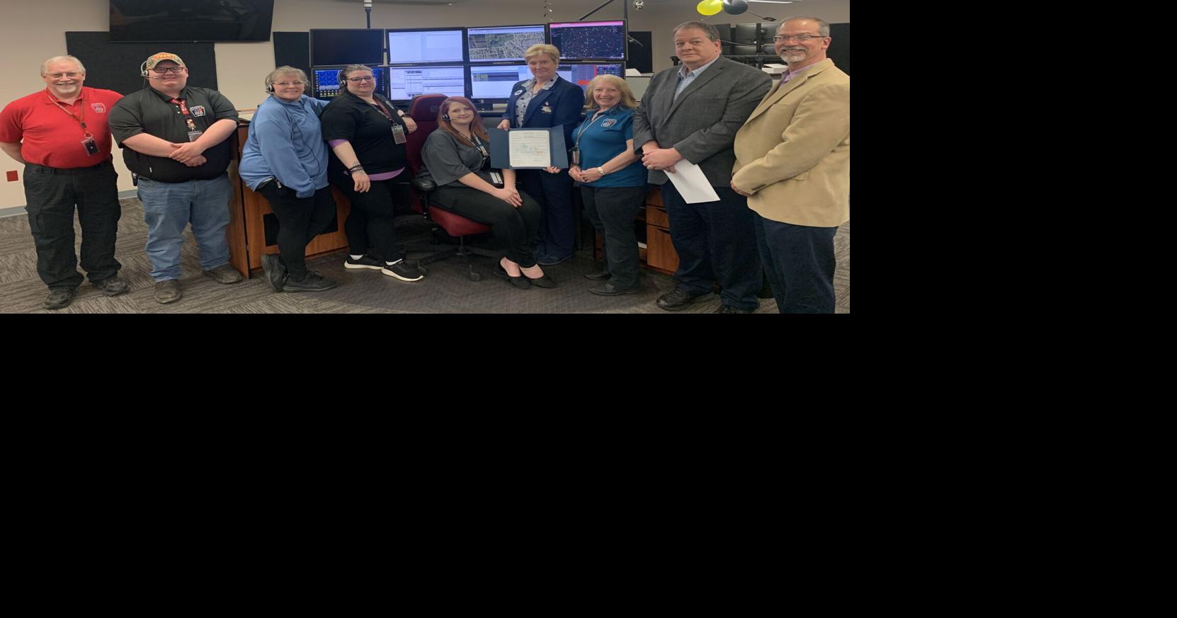 Elk County Commissioners recognize 911 and EMA staff for National Public Safety Telecommunications Week