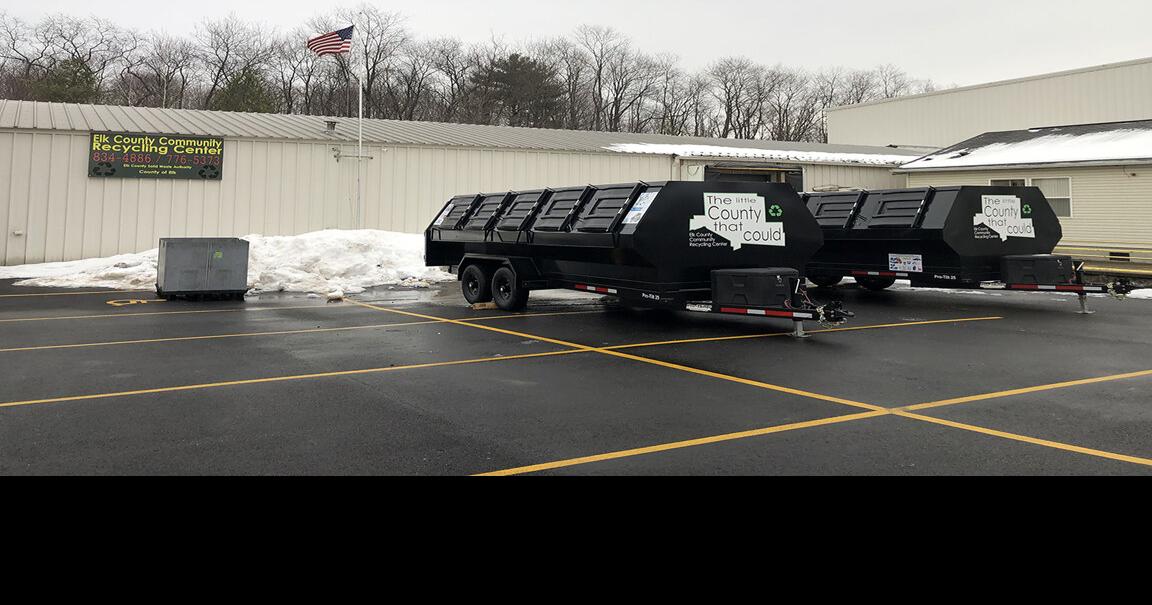 Dropoff containers in place at recycling center News
