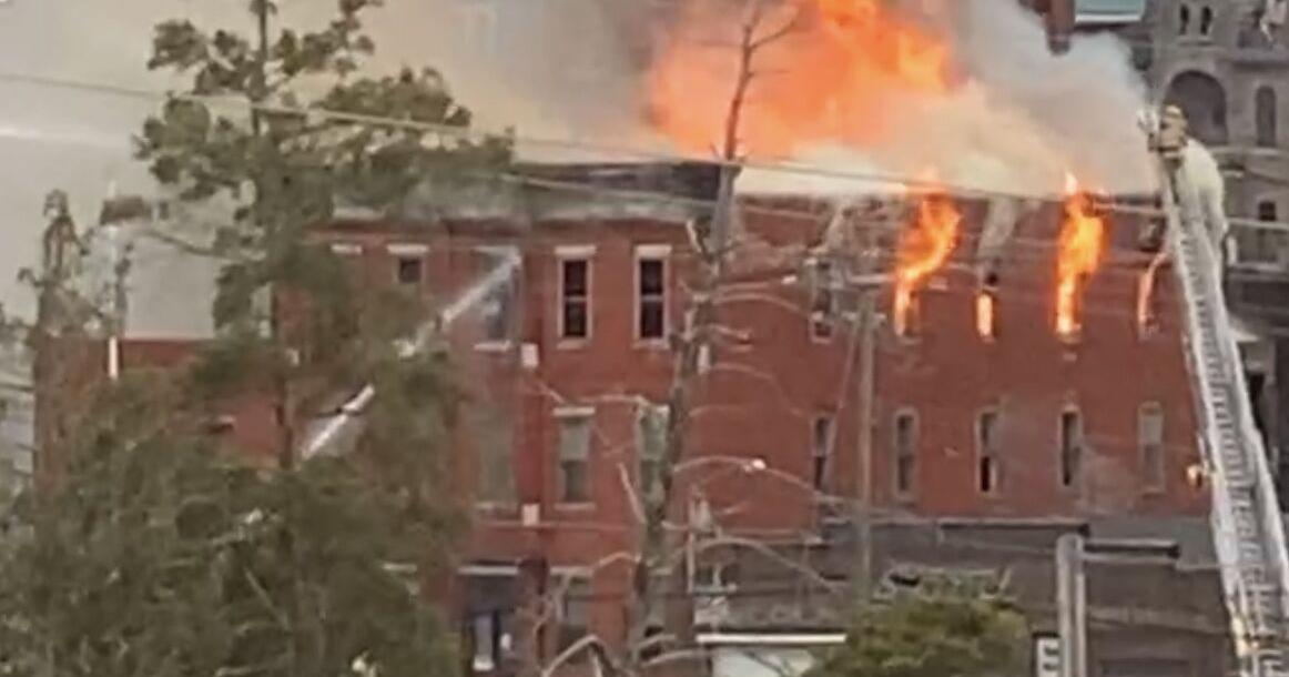 Fire crews battle blaze in downtown Johnsonburg | News | smdailypress.com