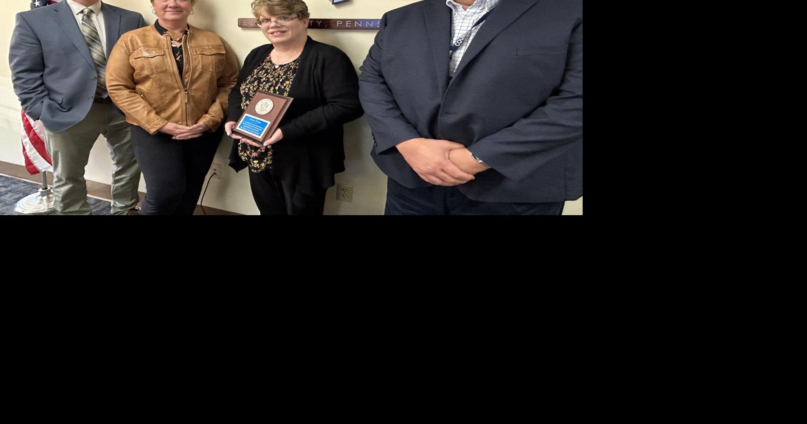 Elk Co. Commissioners recognize Director of Elections for winning ...