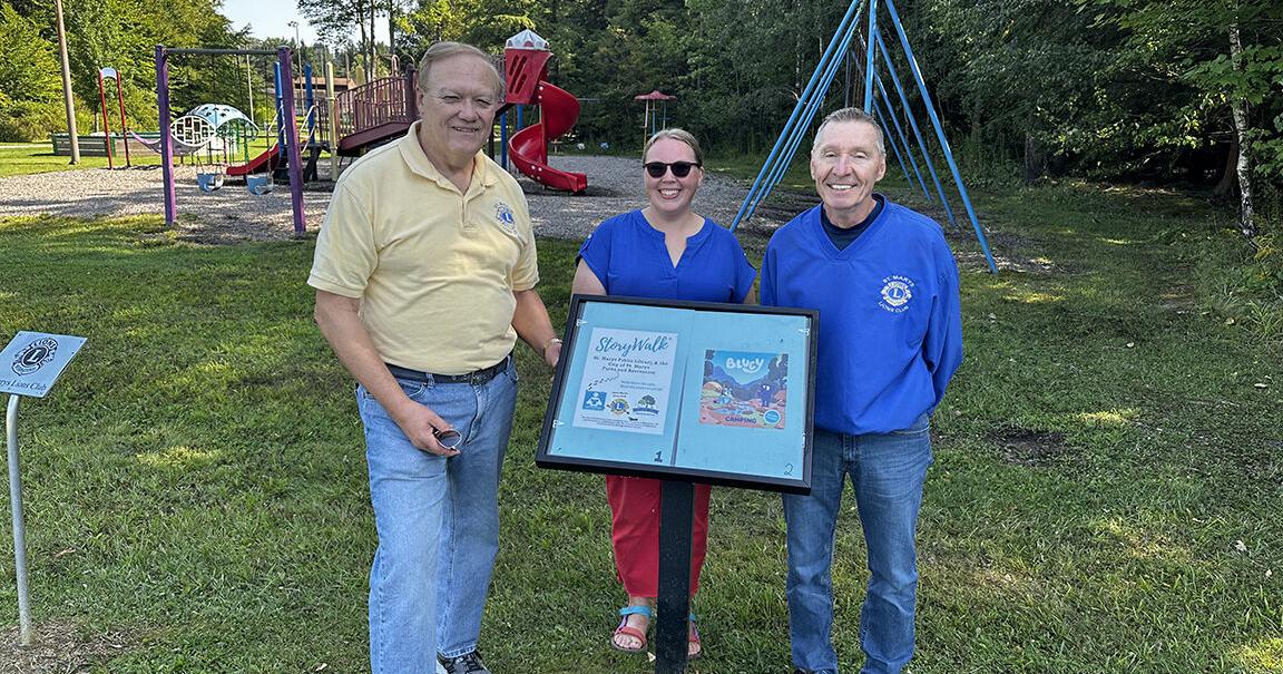 Kelly Benzinger Storywalk installed at Benzinger Park | News | smdailypress.com