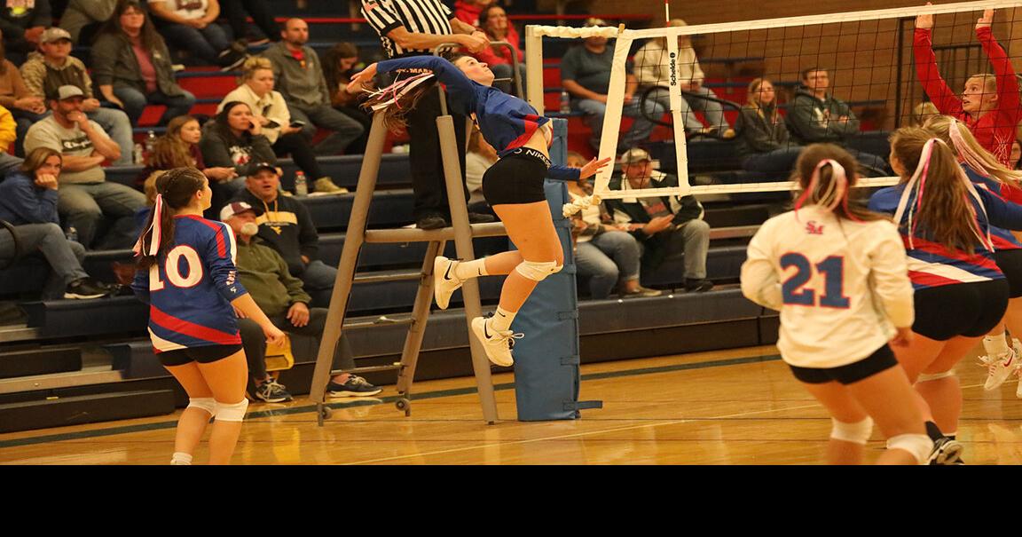 SMA volleyball swept by Punxsy Sports