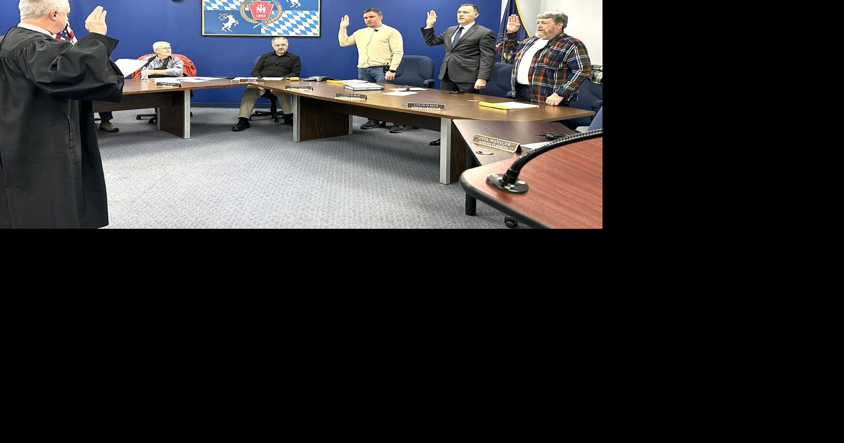 New city council members sworn in during reorganization meeting | News ...