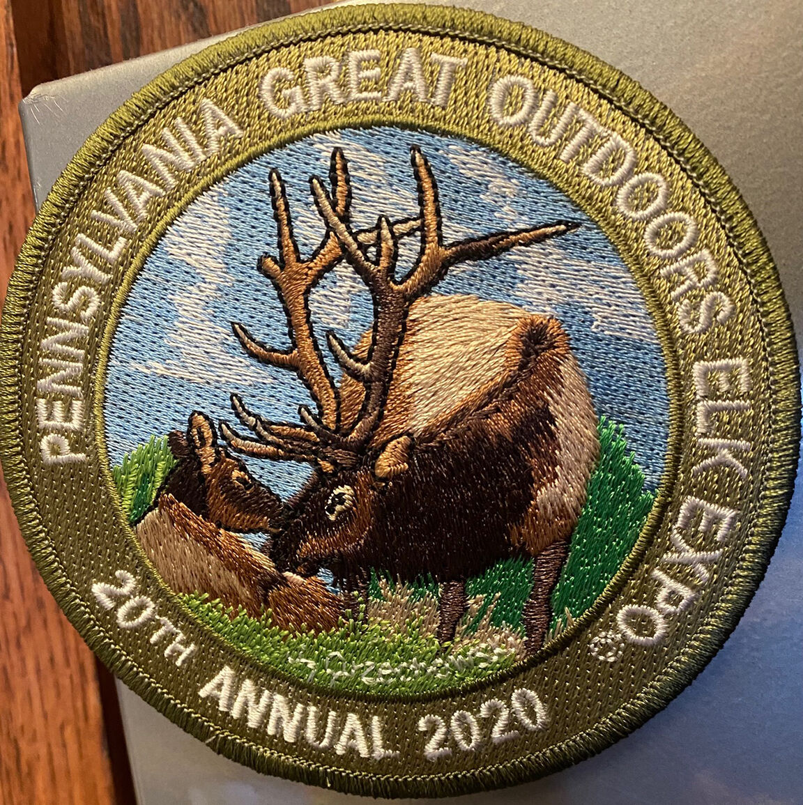 PENNSYLVANIA GREAT OUTDOOR ELK EXPO 2020  20TH ANNUAL  PATCH 