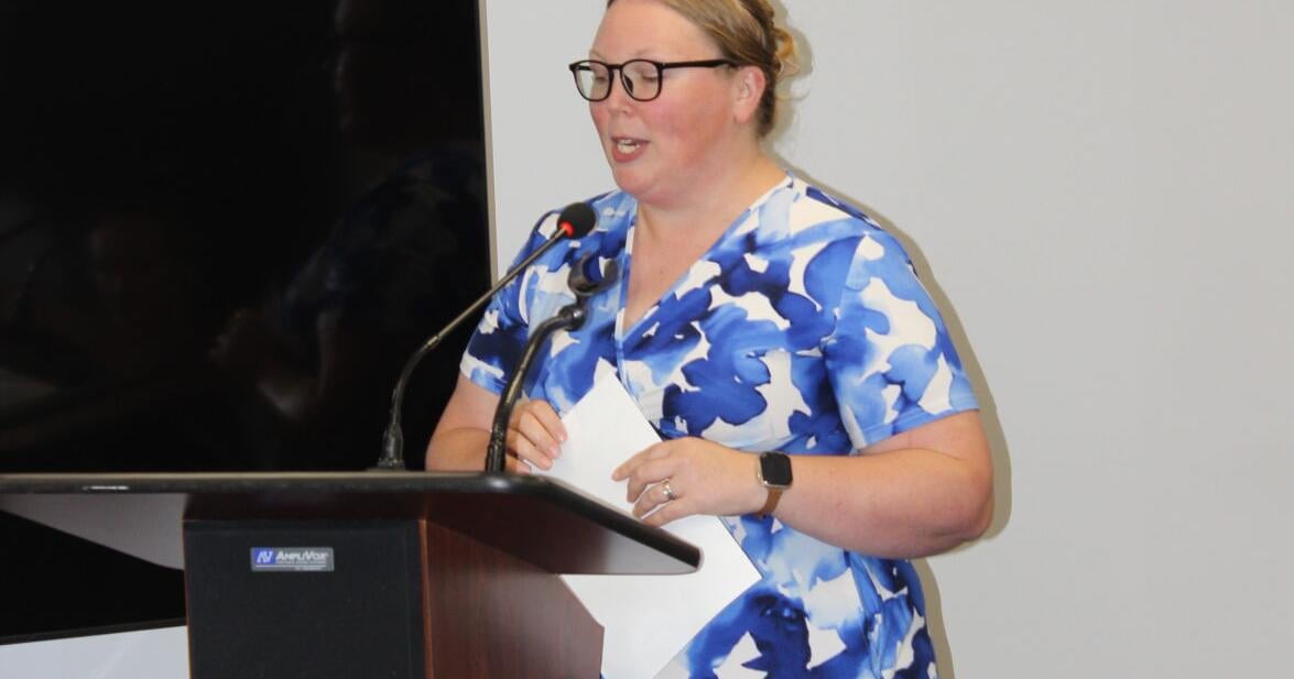 St. Marys Public Library Director Leslie Swope updates council on library, America 250 Birthday Party event