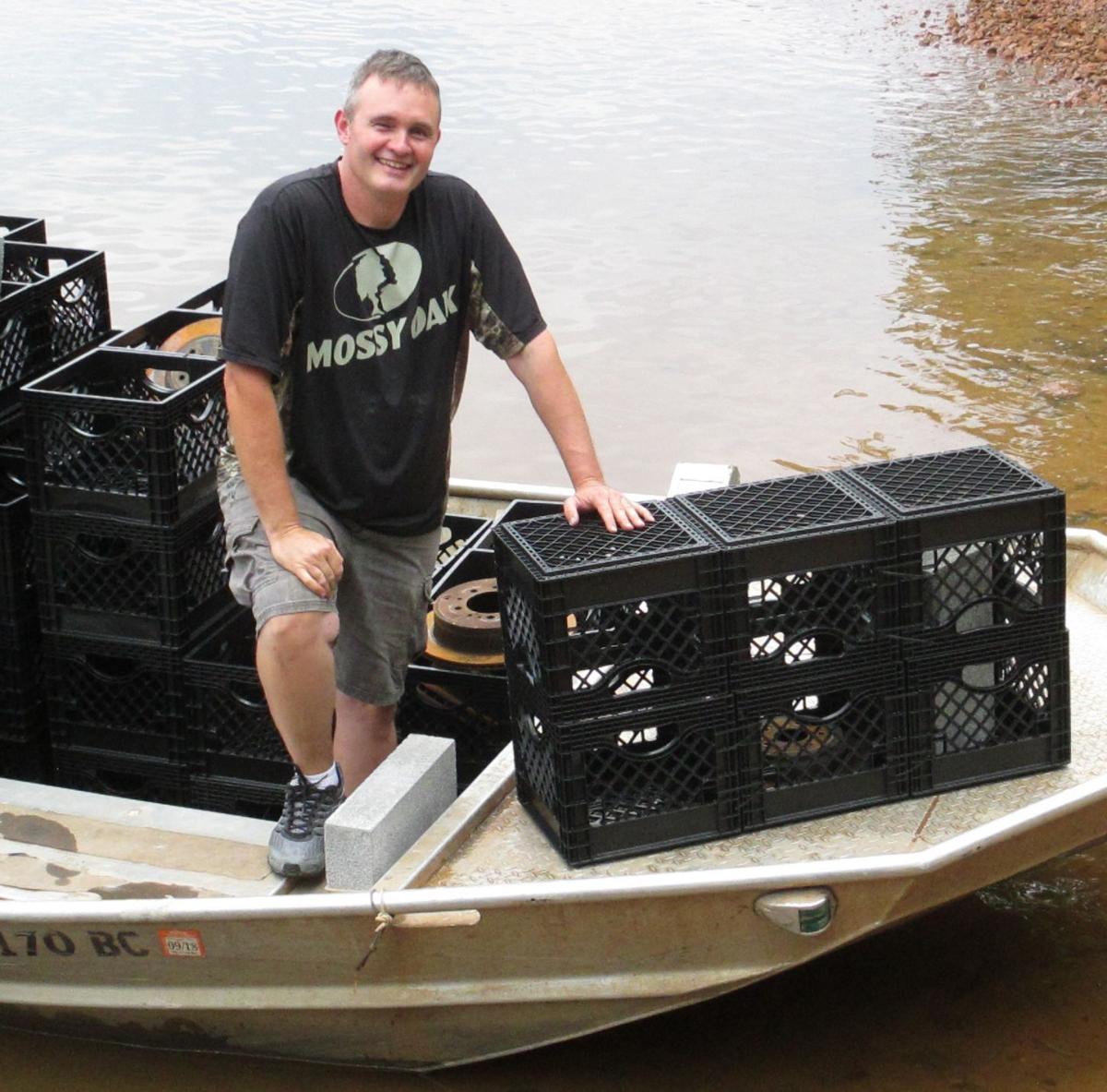 Nurseries installed to increase fish populations