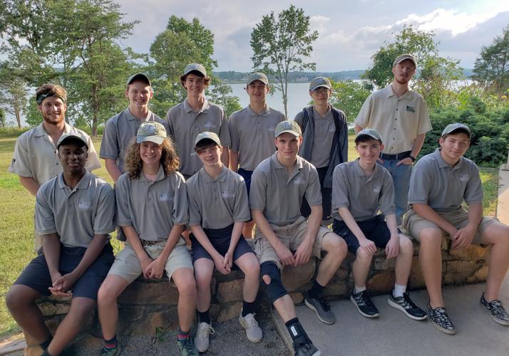 Conservation corps helps at state park