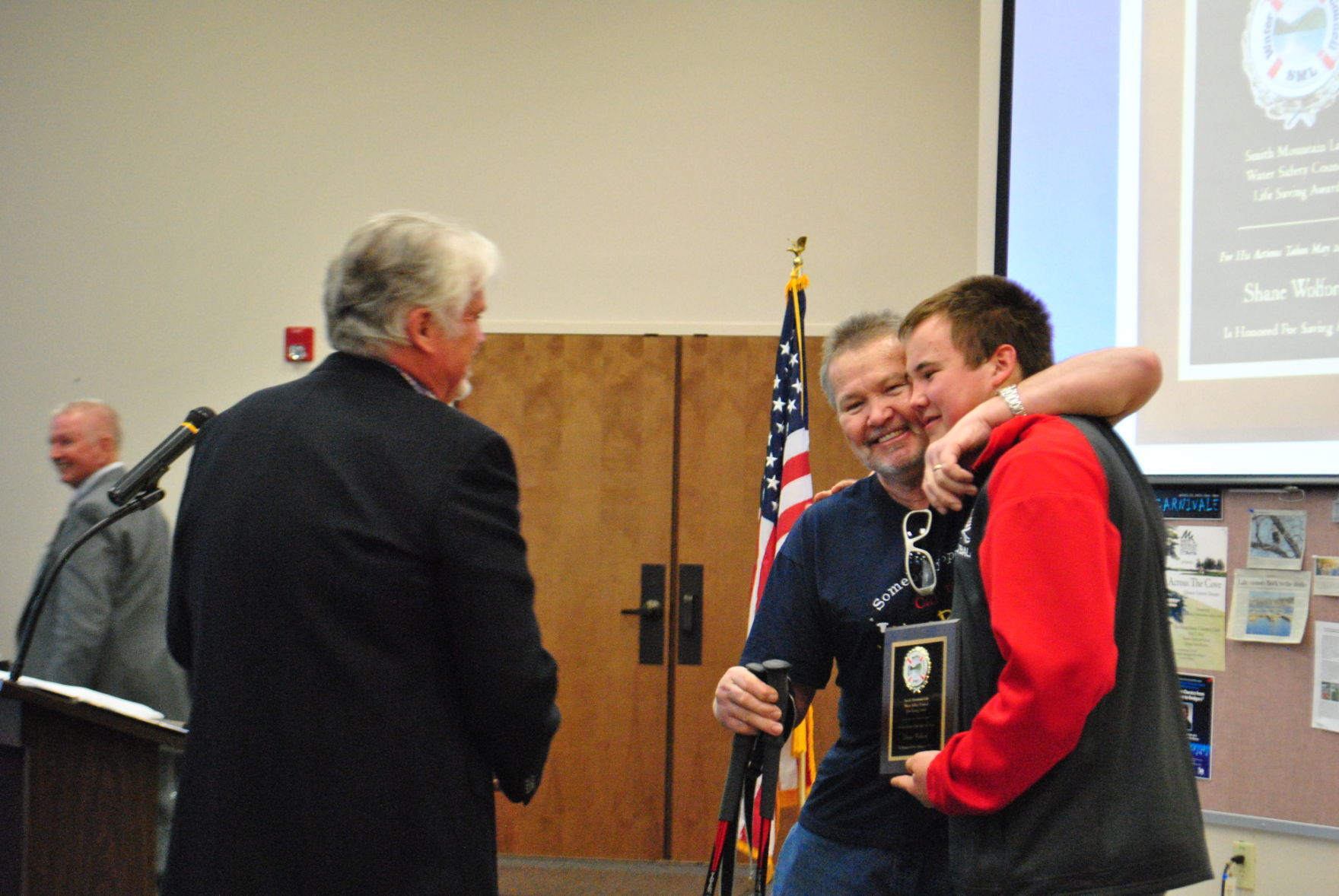 Awards handed out at lake association town hall meeting