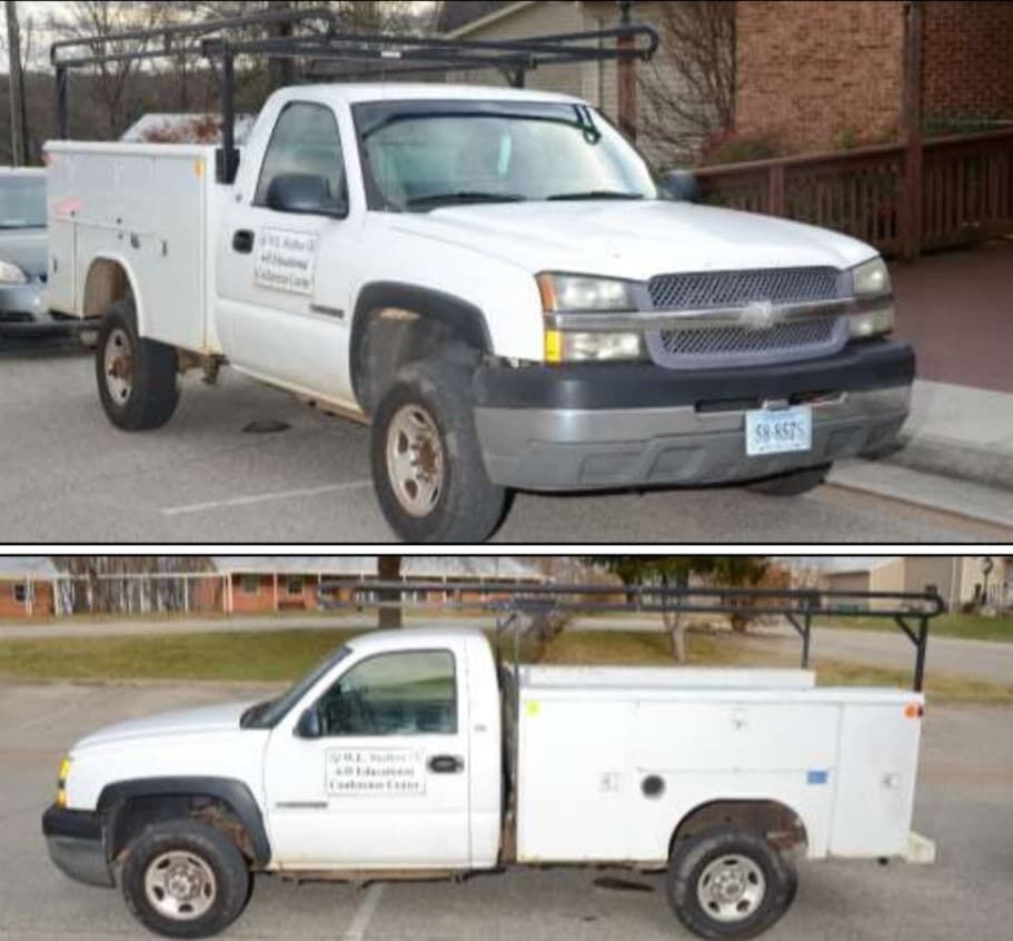 Stolen truck
