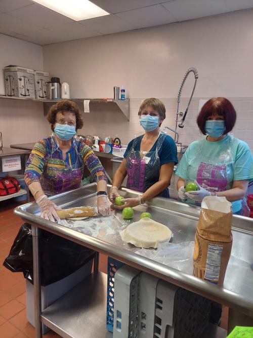 Resurrection Catholic Church craft fair apple pies