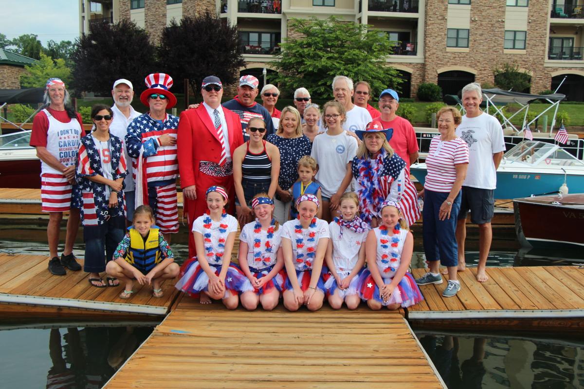 Parade of boats mark Fourth of July holiday