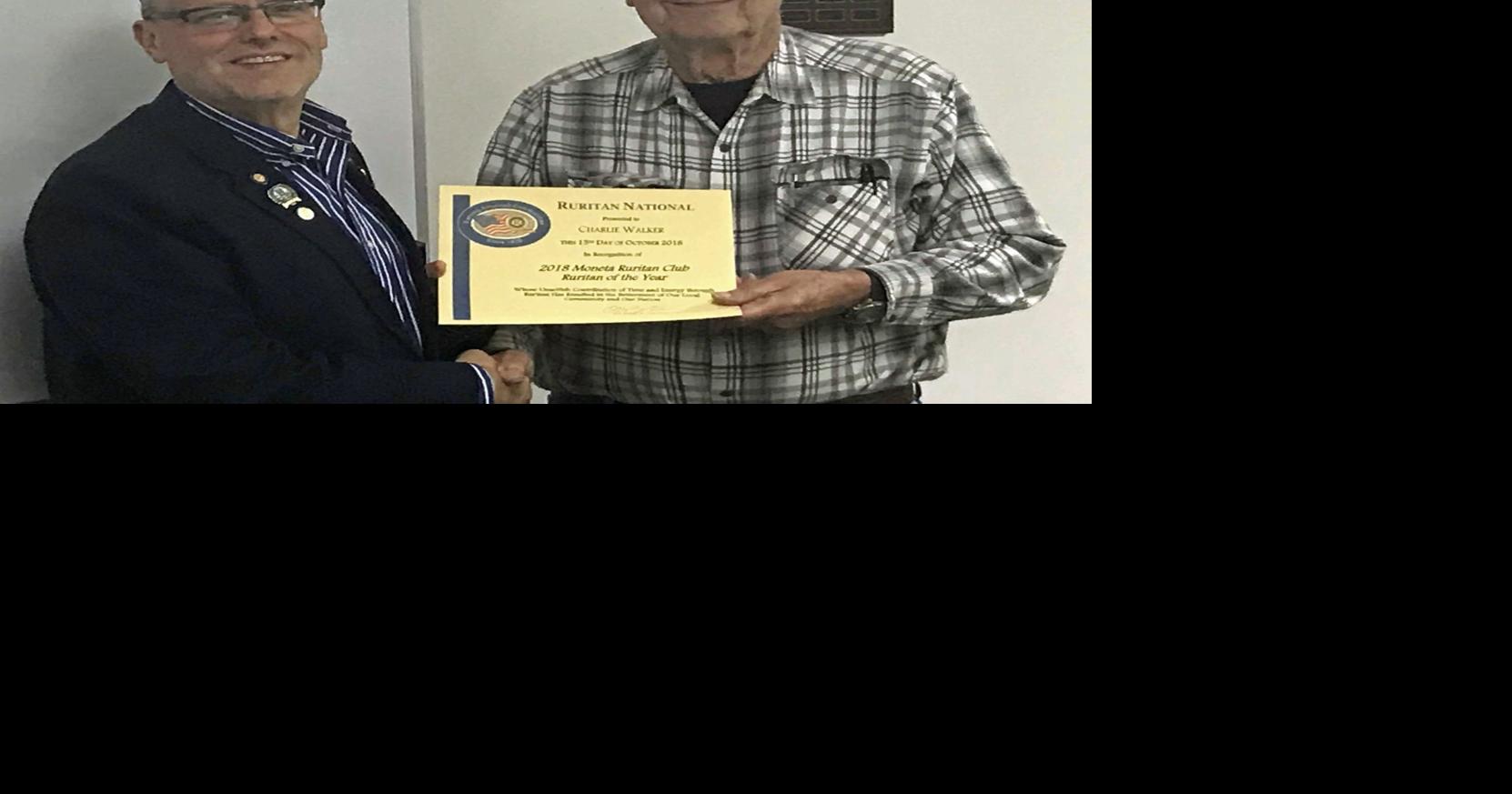 Moneta Ruritan Club names its Ruritan of the Year