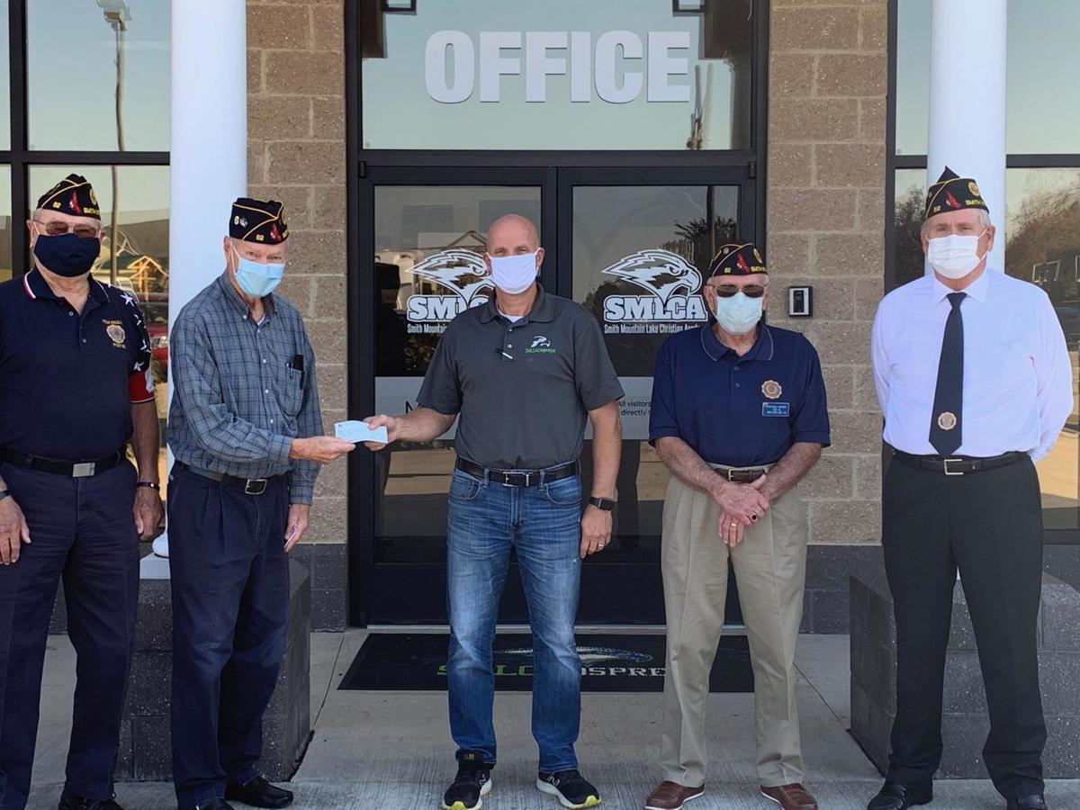 American Legion Post 62 donates to SML Christian Academy