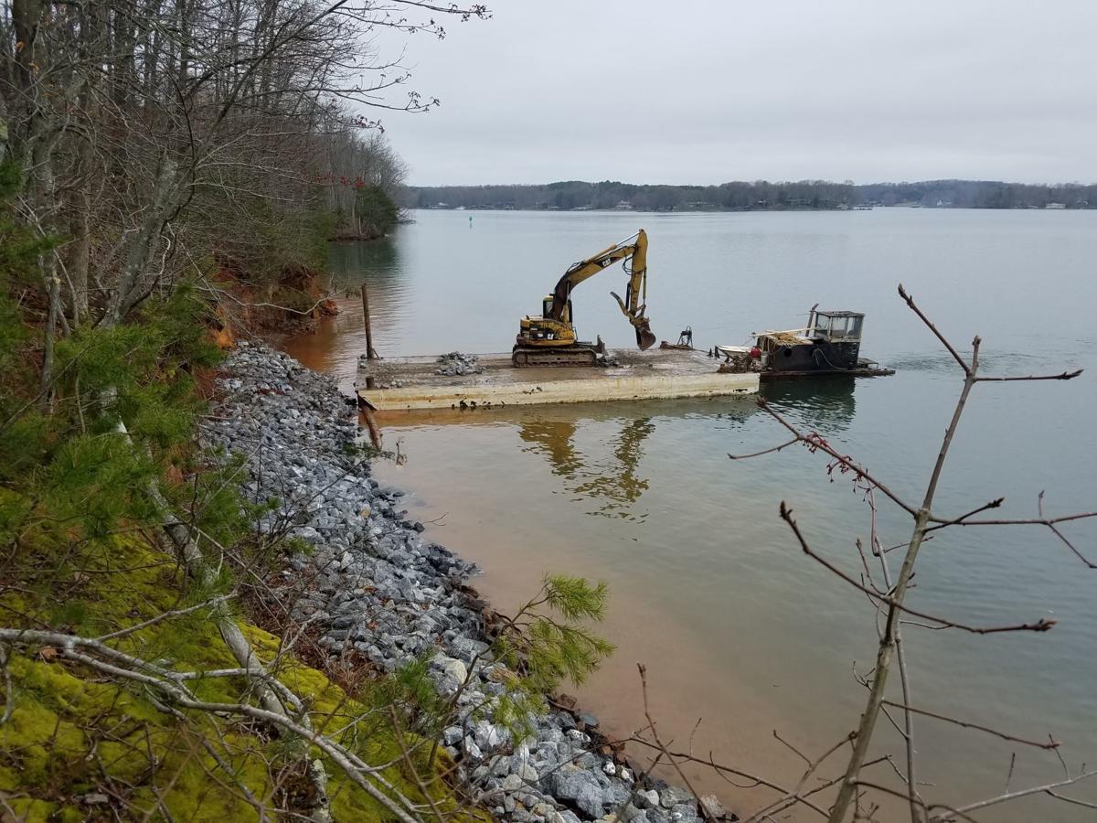 Shoreline stabilization project to be completed later this year