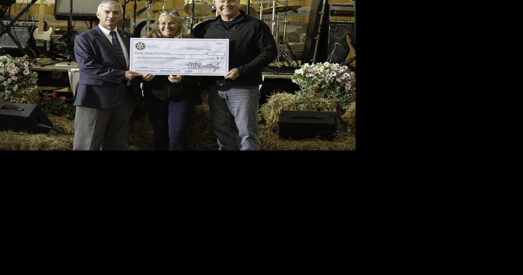 Sheriff's office raises $1,500 for charity