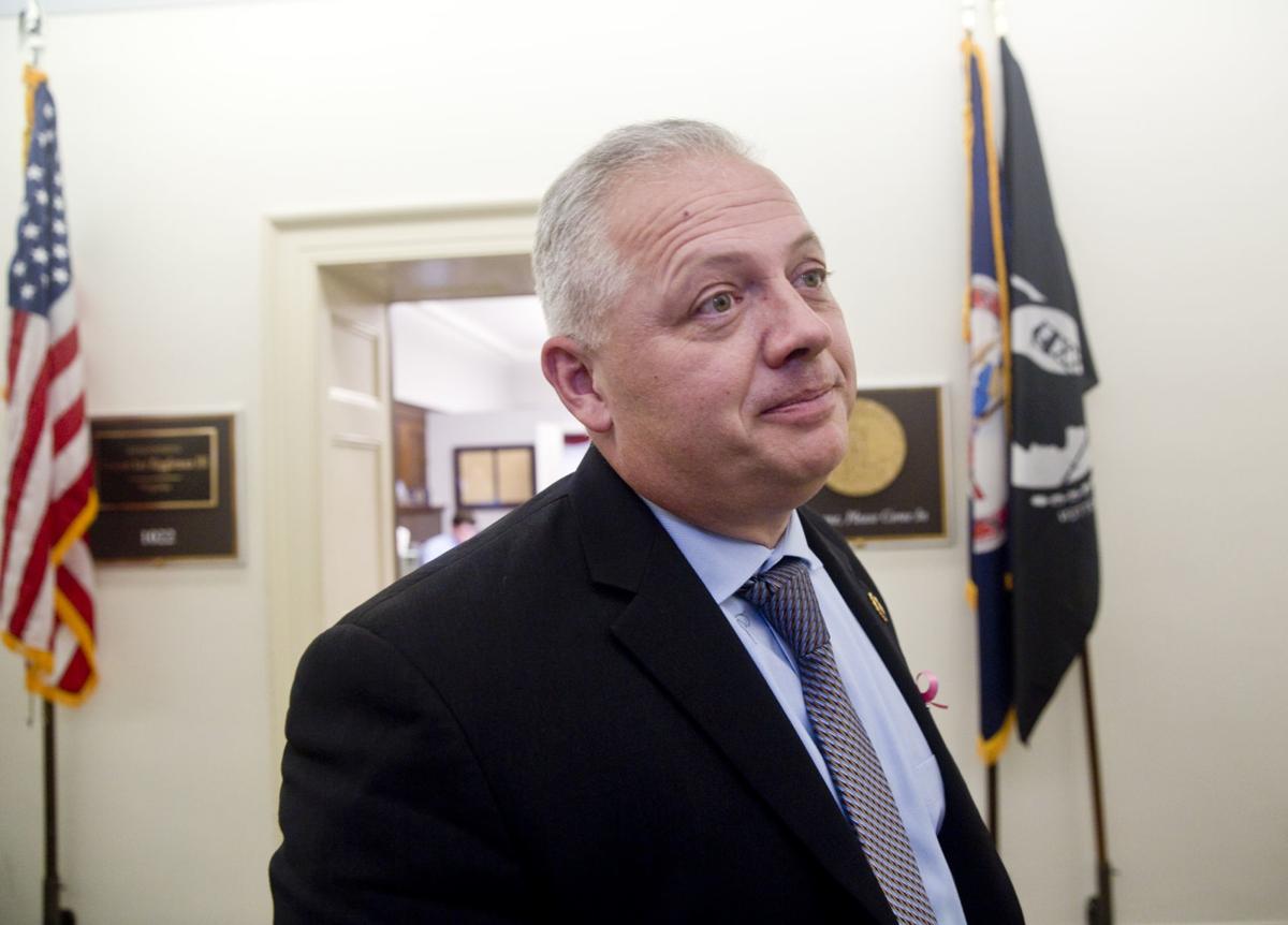 Serious congressman