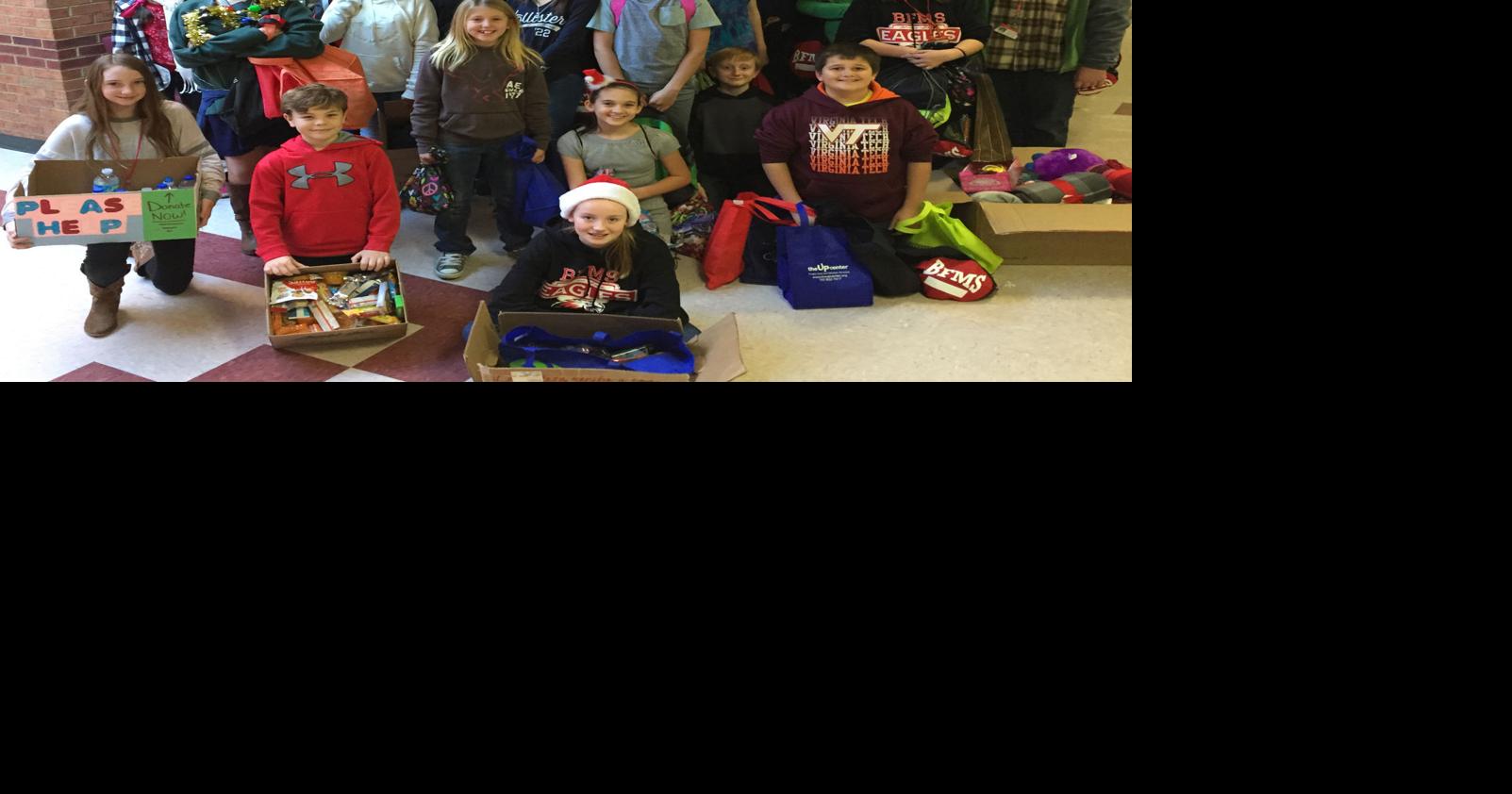Students learn about helping others