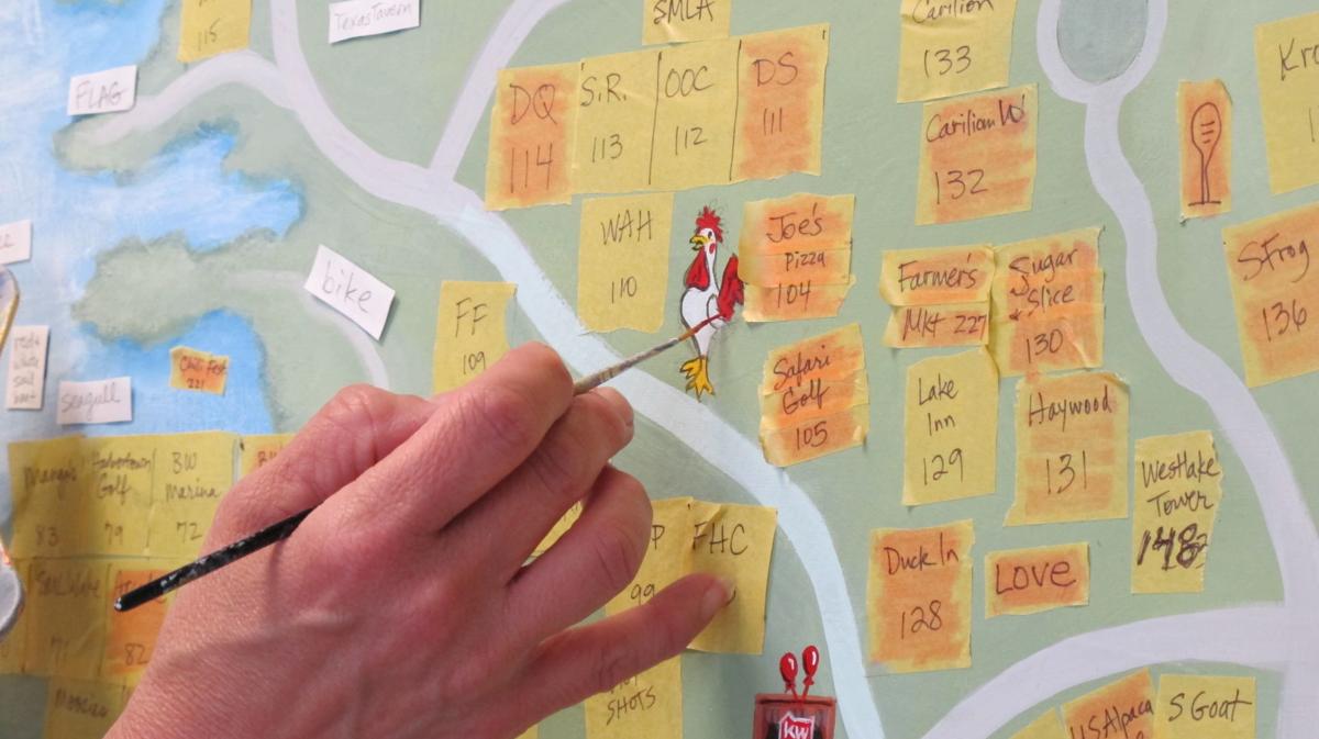 Local Artist Looks To Update Popular Community Map Local