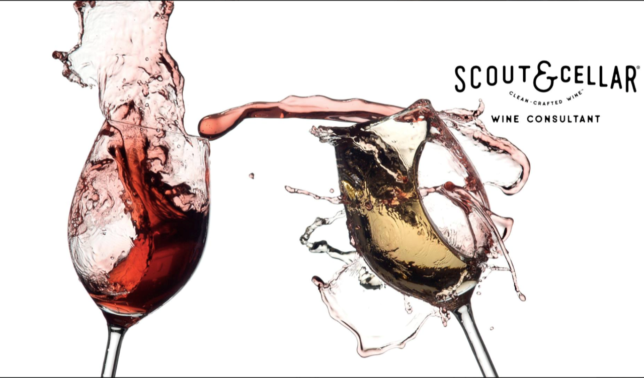 Scout and Cellar wine tasting set for Wildcat Pavilion on October 15