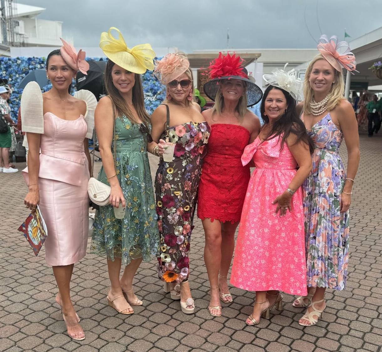 sachin and babi light blue dress Churchill Downs to Renovate Jockey Club Suites