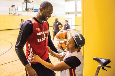 Dwyane Wade and Grandma Nelly