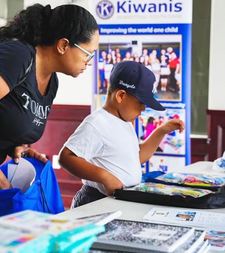 More than 500 kids were served thanks to Kiwanis, several sponsors and numerous elected officials.