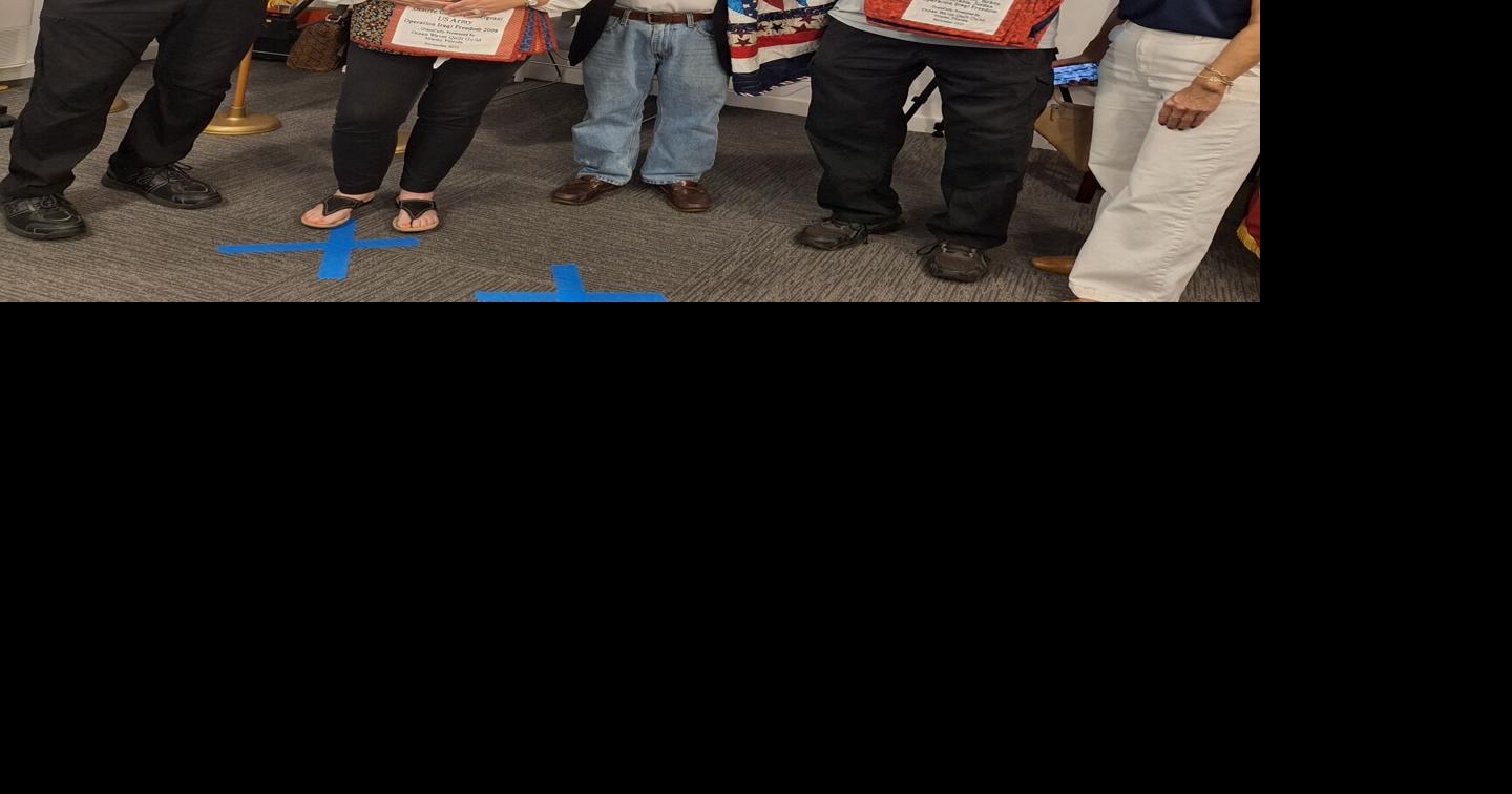 Quilts of Valor and a Surprise