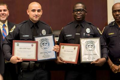 Homestead Honors Officers of the Month | News | southdadenewsleader.com