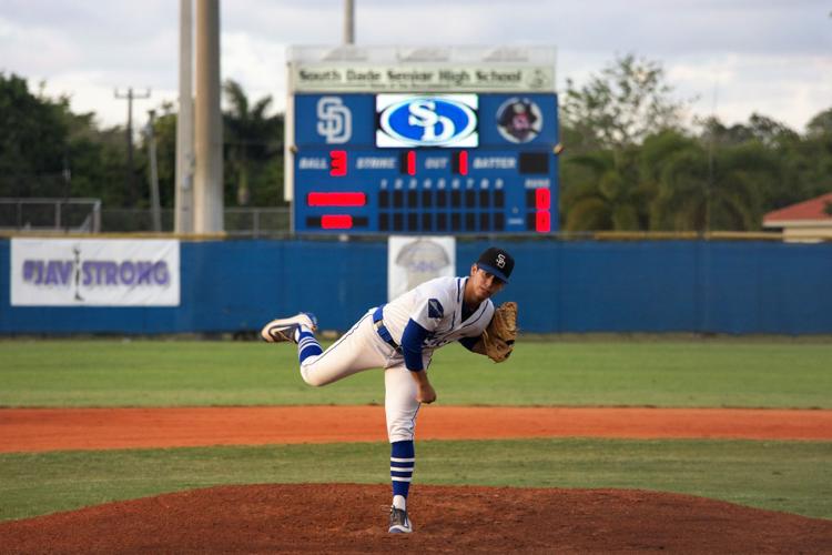 Yamil Chavarria on the mound