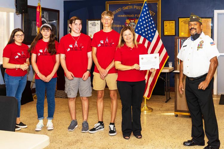 Members of the Homestead Outreach Team.